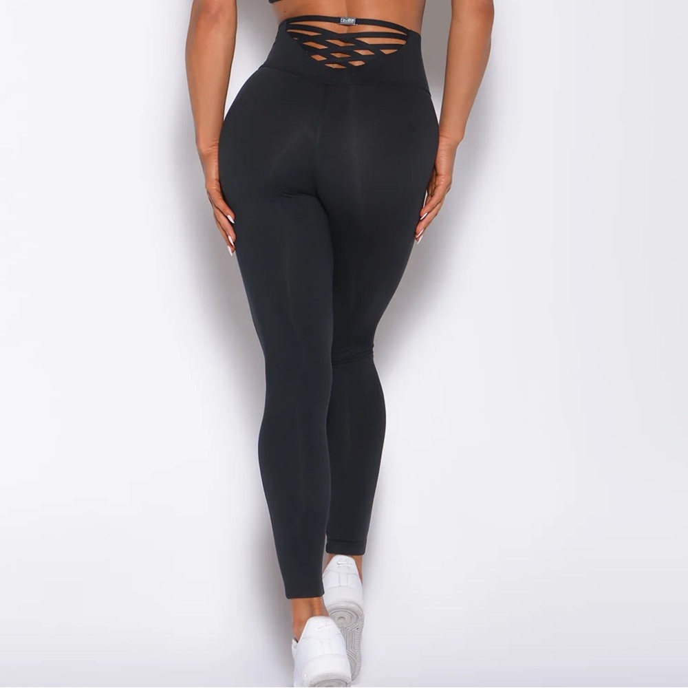 Bombshell Sportswear Sexy Back Leggings, sz Small